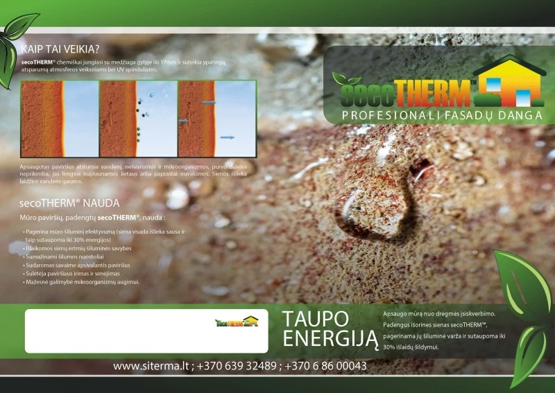 Nano impregnantas SecoTherm