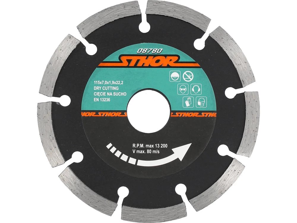 Segmentinis pjovimo diskas HS | 115 mm (08780)