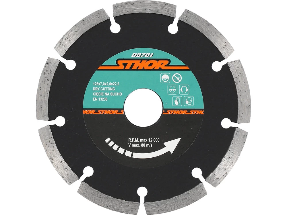 Segmentinis pjovimo diskas HS | 125 mm (08781)
