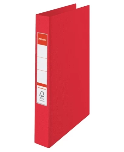 Segtuvas Esselte, A4/35 mm, 2-jų žiedų, raudonas