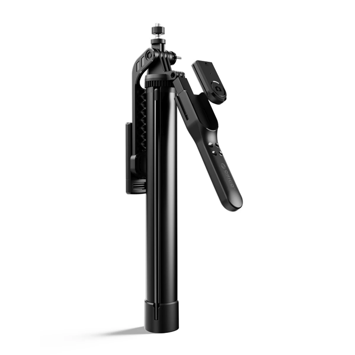 „selfie“ Lazdos Trikojis 1/4'' Telefonui, Kamerai, Fotoaparatui, „bluetooth“ – Juodas