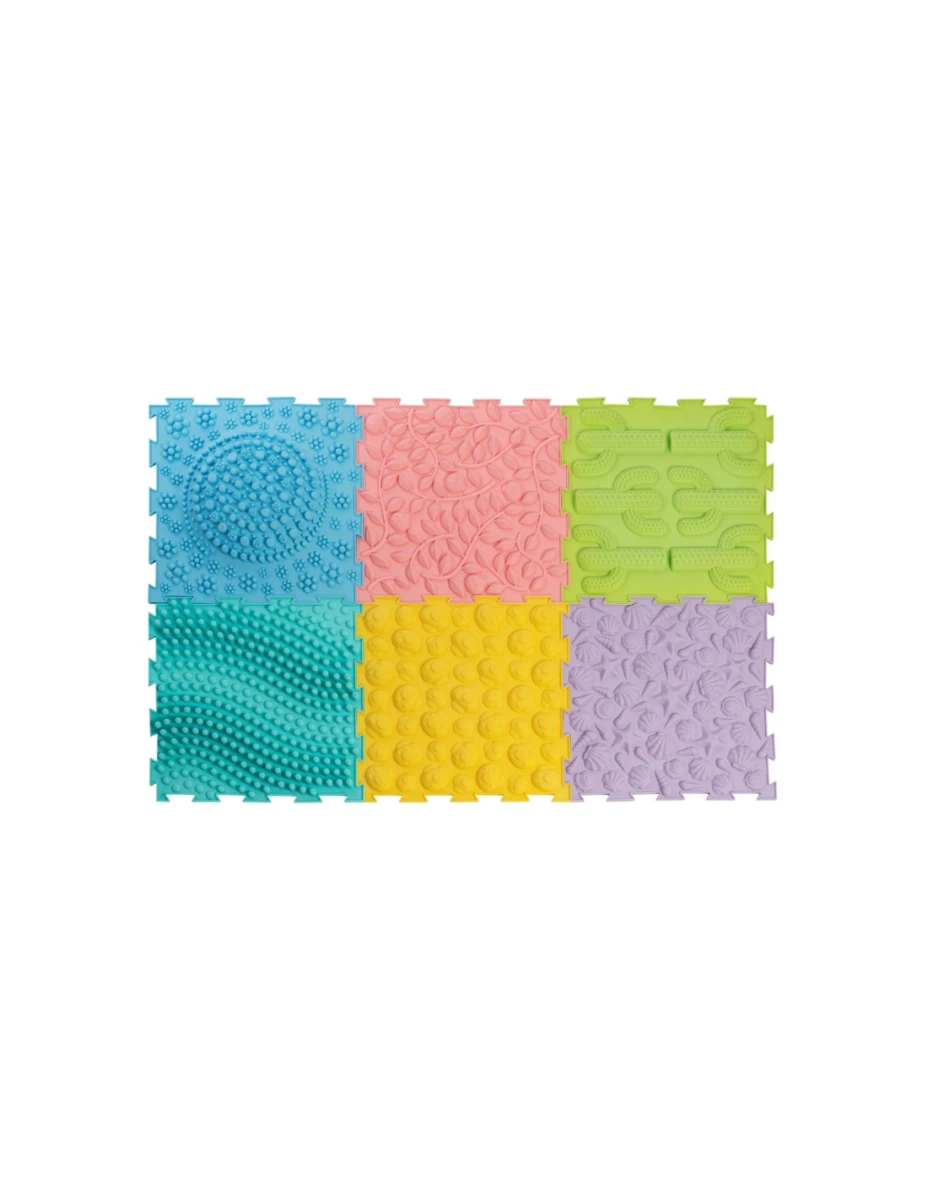Sensorinis kelias STIMOVE Set 5 Sensory Masage Puzzle Mats