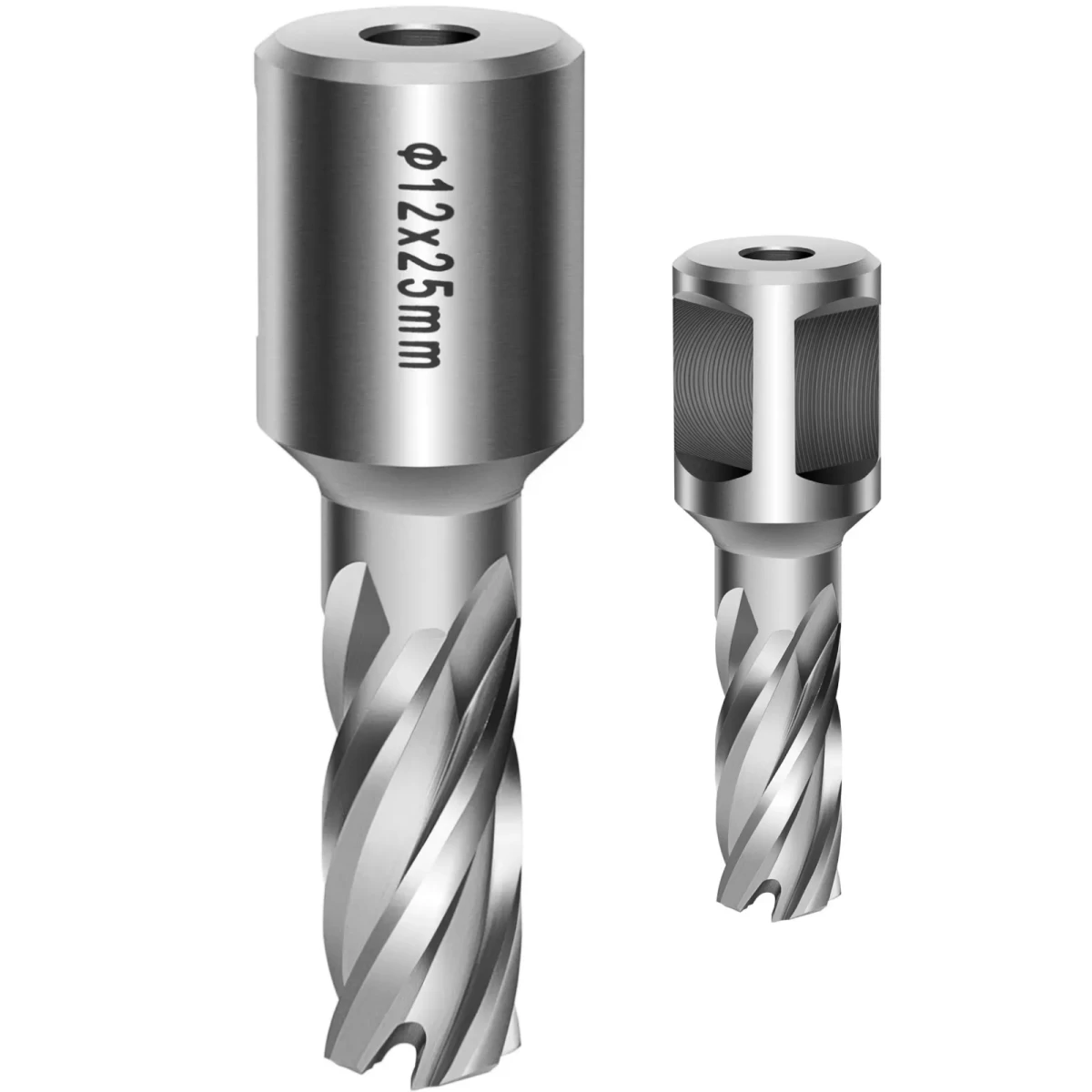 šerdinis Grąžtas M2 Plienui, Aliuminiui, Variui, Plastikui, Kurio Skersmuo 12 X 25 Mm
