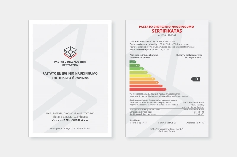 Energinio naudingumo sertifikavimas