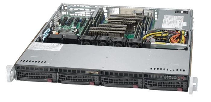 Serverio Korpusas Supermicro Cse-813mftqc-350cb2