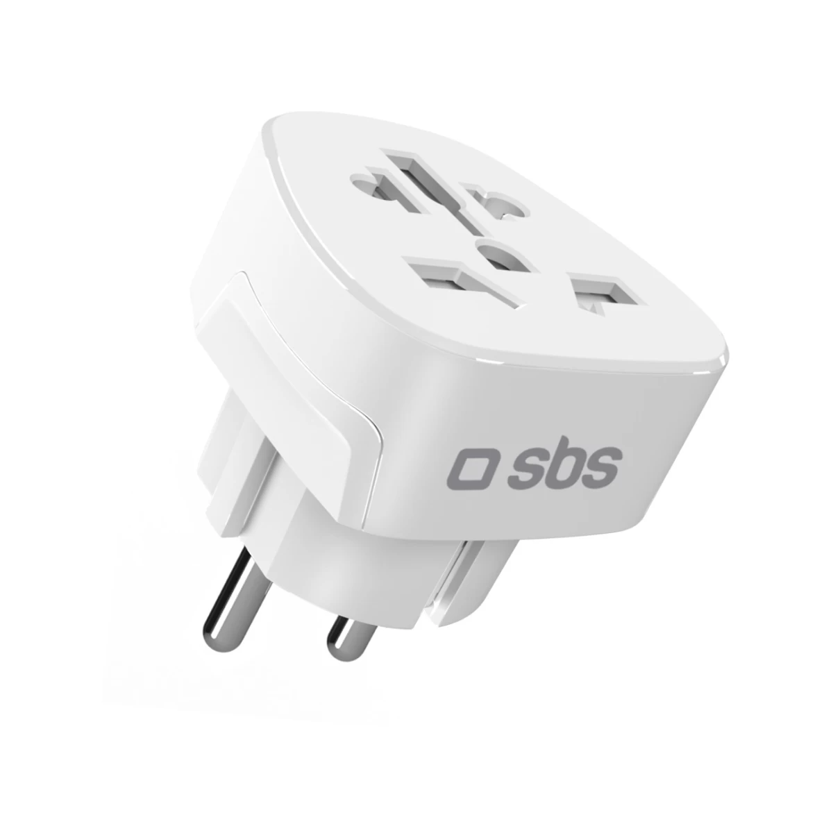 Shucko Eu Universalus Kelioninis Maitinimo Adapteris - Baltas