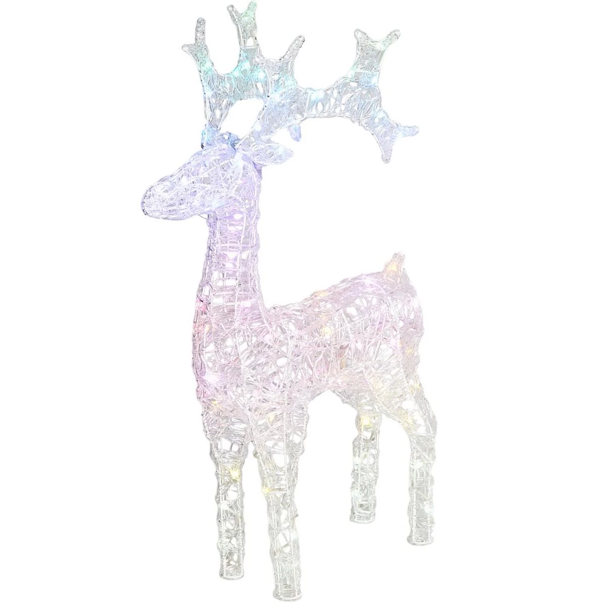 šiaurės Elnių Dekoracijos 75 Cm 80 Led