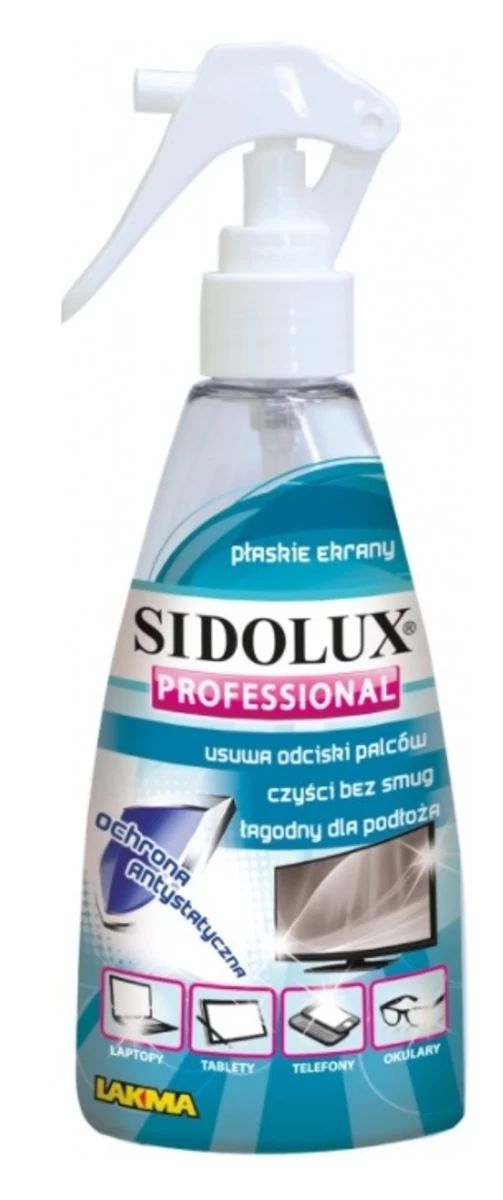 sidolux, Plokščiųjų Ekranų Valiklio Purškiklis, 200 Ml (hit).