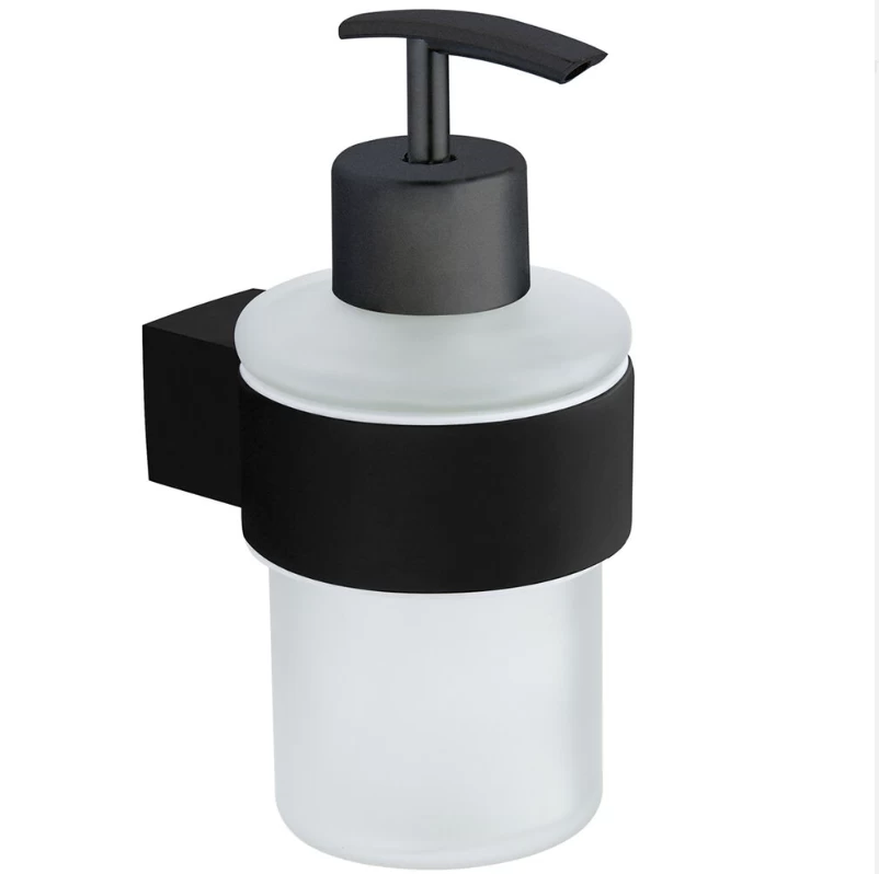 Sieninis muilo dozatorius Faneco Sydney, 170ml., juodas, HSS5XBL