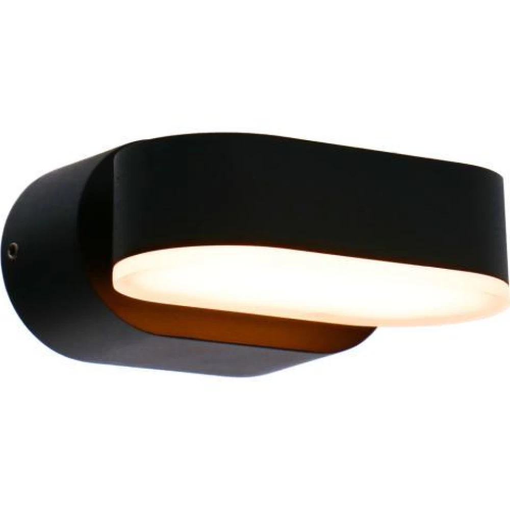 Sieninis šviestuvas Led&#039;s Light 1000510, juodas (Ekspozicinė prekė)