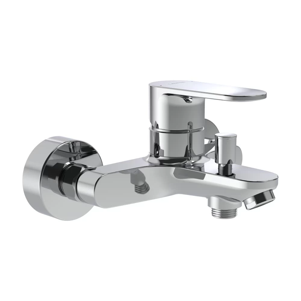 Sieninis vonios maišytuvas LAUFEN PRO X 160 mm, be dušo komplekto, chromas, HF506960100630