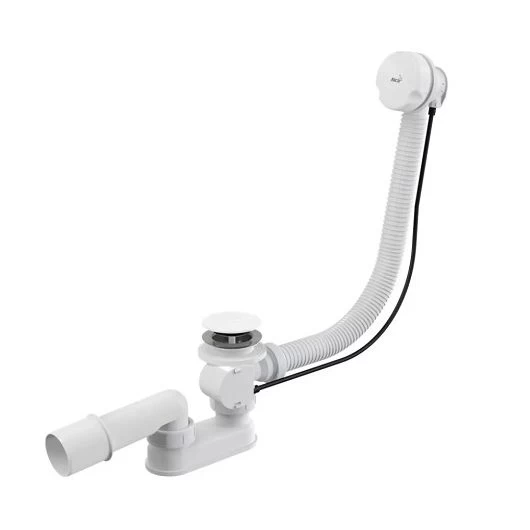 Sifonas voniai Alcaplast 80 cm, baltas