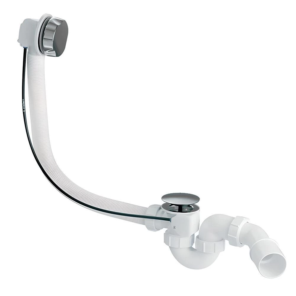 Sifonas voniai šlifuoto plieno Mcalpine, HC31M-S2-SN