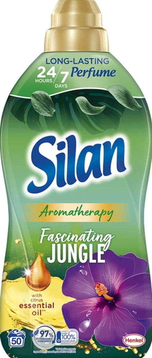 Silan Aromatherapy Fascinating Jungle Audinių Minkštiklis, 1100 Ml