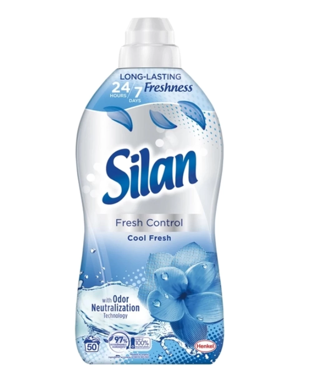 Silan Fresh Control Cool Fresh Skalavimo Skystis, 1100 Ml