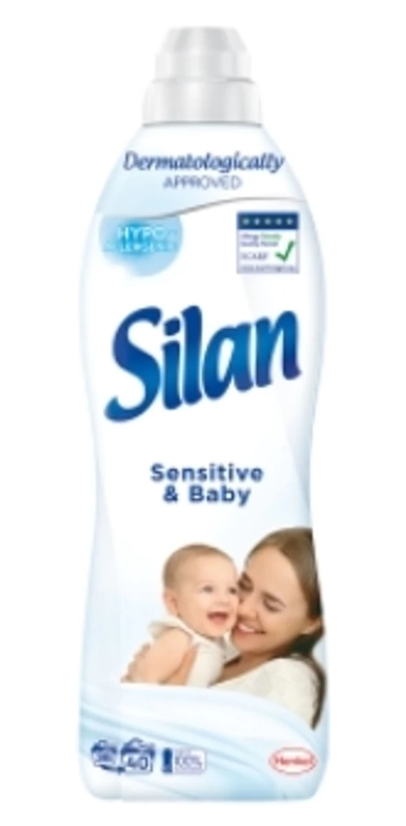 silan, sensitive &amp;amp; Kūdikių Audinių Minkštiklis, 880 Ml.