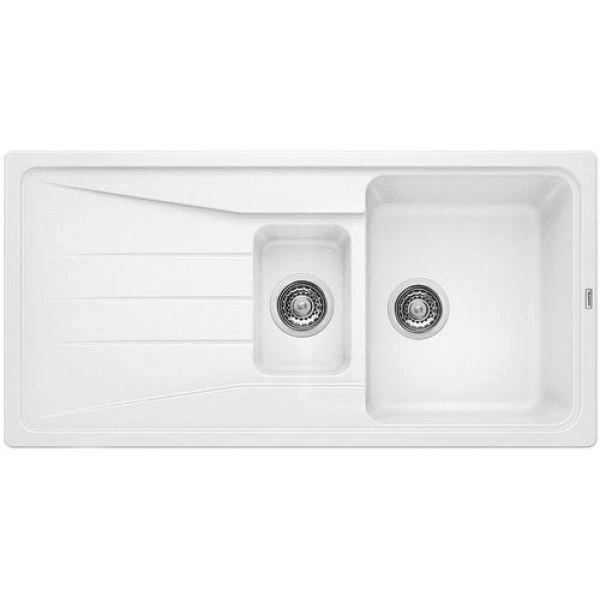 Silgranitinė plautuvė BLANCO SONA 6 S SILG PDUR Balta O.ZUB O.AF