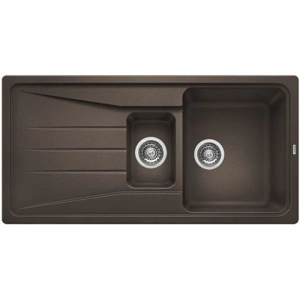 Silgranitinė plautuvė BLANCO SONA 6 S SILG PDUR Ruda O.ZUB O.AF