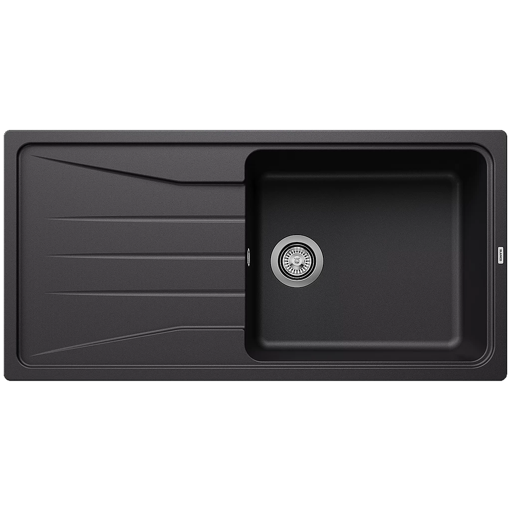 Silgranitinė plautuvė BLANCO SONA XL 6 S SILG PDUR Juoda O.AF