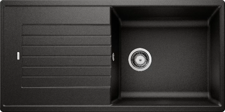 Silgranitinė plautuvė BLANCO ZIA XL 6 S SILG PDUR Juoda O.AF