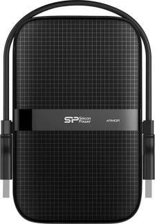 Silicon Power Armor A60 Išorinis Kietasis Diskas (4 Tb / Juoda / žalia )