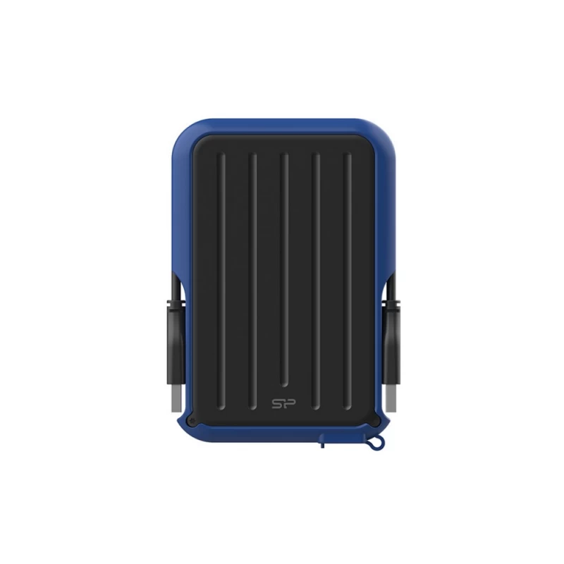 Silicon Power Armor A66 Išorinis Kietasis Diskas (4 Tb / Juoda / Mėlyna )