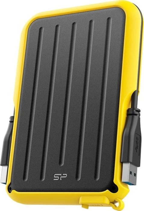 Silicon Power Armor A66 Išorinis Kietasis Diskas (5 Tb / Juoda Ir Geltona )