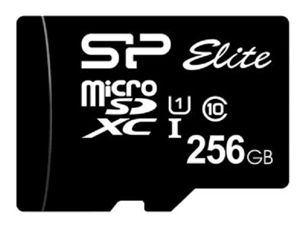 Silicon Power Atminties Kortelė 256 Gb Adapteris