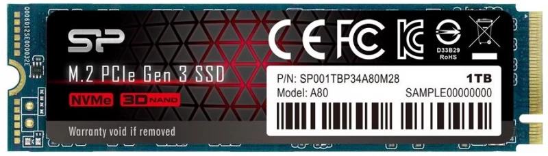 Silicon Power P34a80 1tb Ssd (m.2 2280″ /1tb )