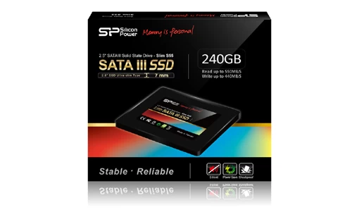 Silicon Power Silm S55 240 Gb Ssd (2,5″ /240 Gb )