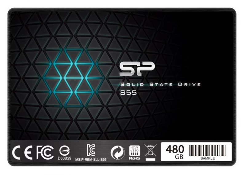 Silicon Power Slim S55 480 Gb Ssd (2,5″ / 480 Gb )