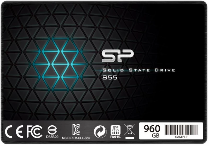 Silicon Power Slim S55 960 Gb Ssd (2,5″ / 960 Gb )