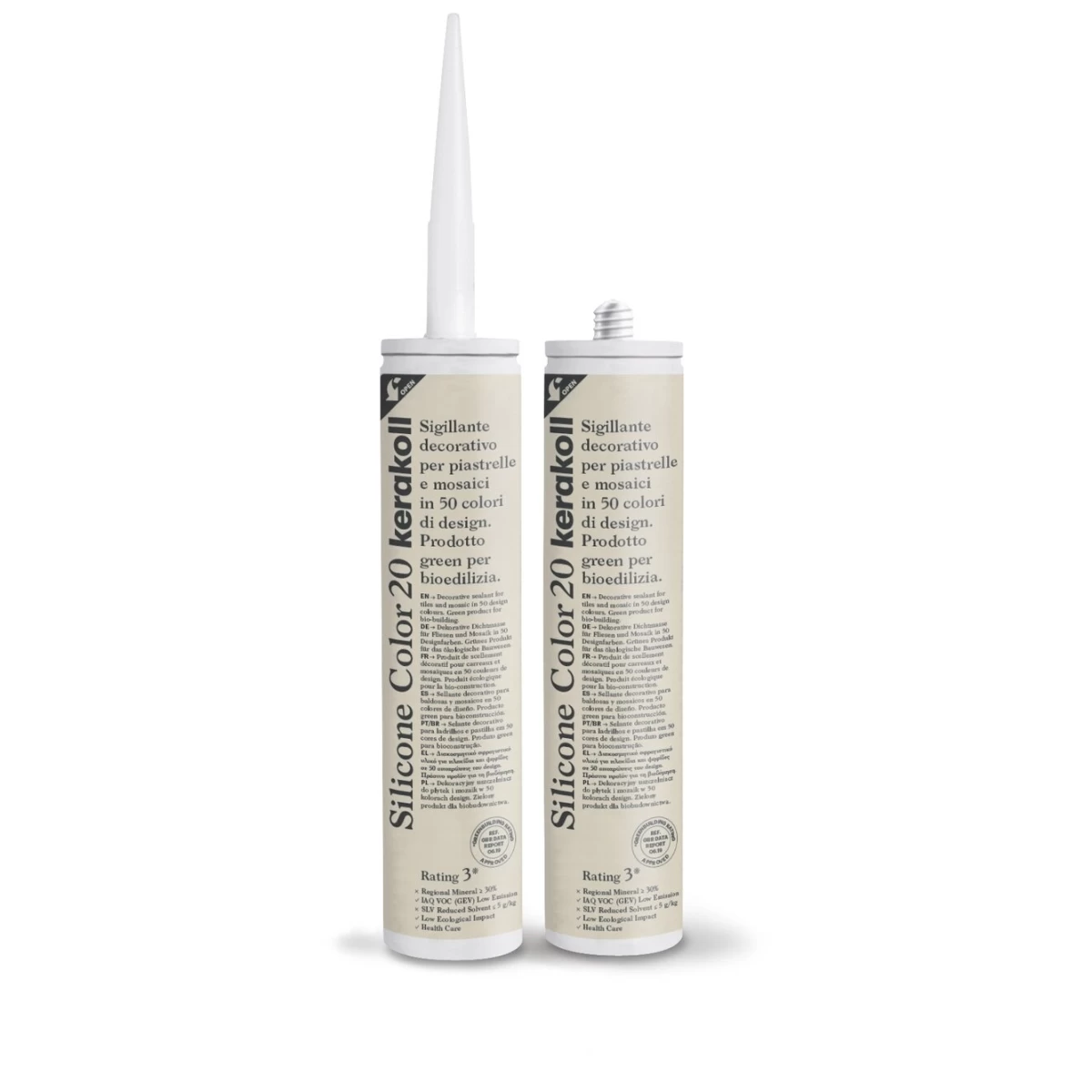 Silikonas-hermetikas FUGABELLA Color 20, 310ml Silikonas-hermetikas FUGABELLA Color 20, 310ml