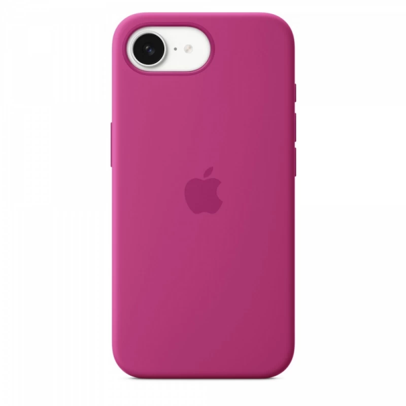 Silikoninė įmautė iphone 16e - Ryškiai Rožinė