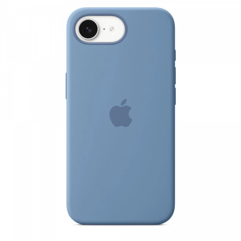 Silikoninė įmautė iphone 16e - žiemos Mėlyna