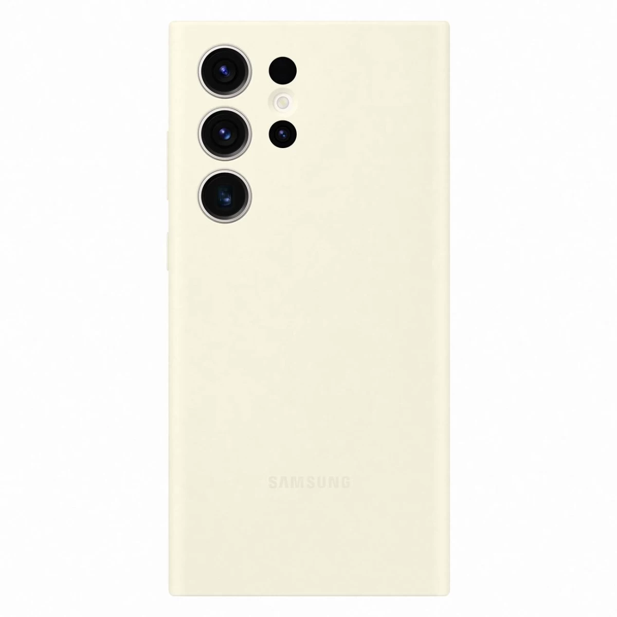 Silikoninė įmautė Samsung Galaxy S23 Ultra Silikono Dangtelis Medvilnė