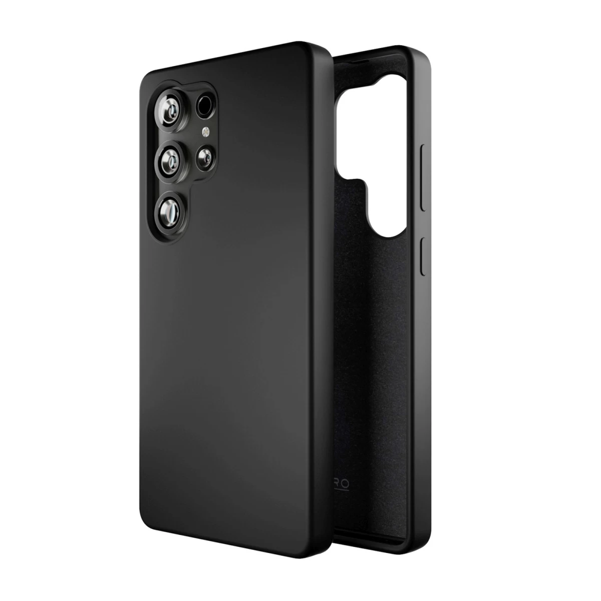 Silikoninė įmautė samsung Galaxy S25 Ultra Icon - Juoda