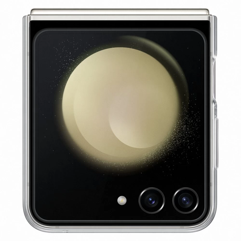 Silikoninė įmautė samsung Galaxy Z Flip 5 Flipsuit, Skaidri