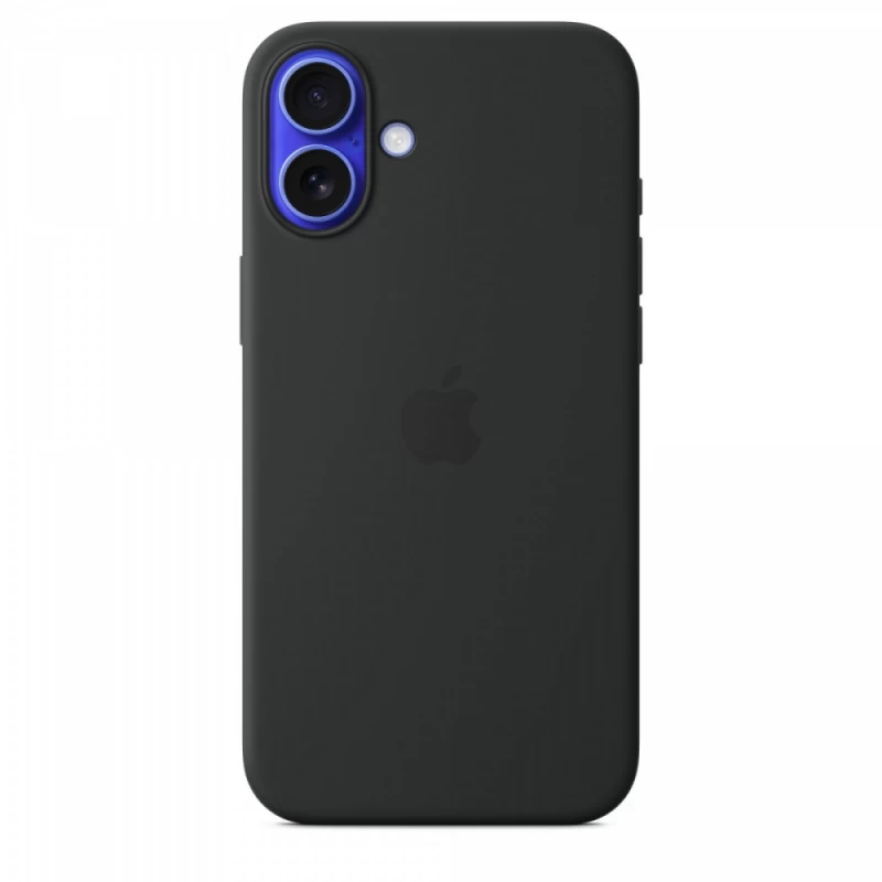 Silikoninė įmautė Su magsafe, Skirta iphone 16 Plus - Juoda