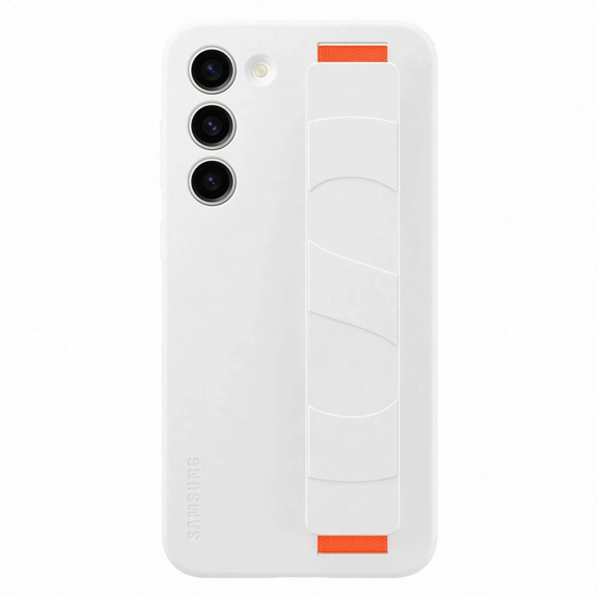 Silikoninė įmautė Su Riešo Dirželiu samsung Galaxy S23+, Balta