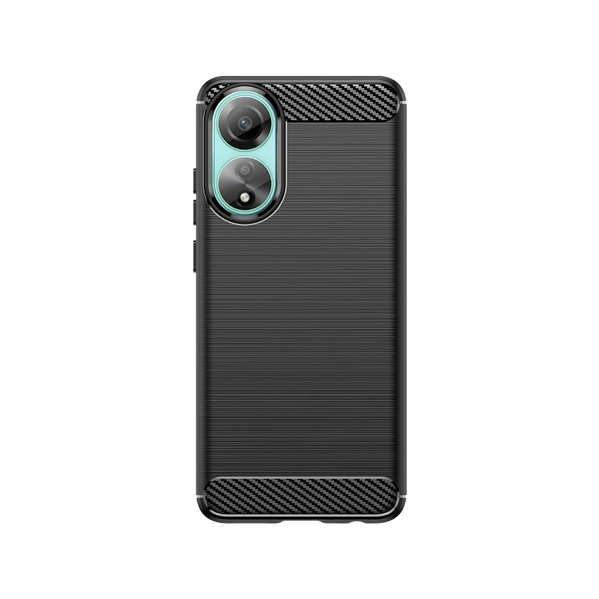Silikoninis Anglinis Dėklas Oppo A78 4g - Juodas
