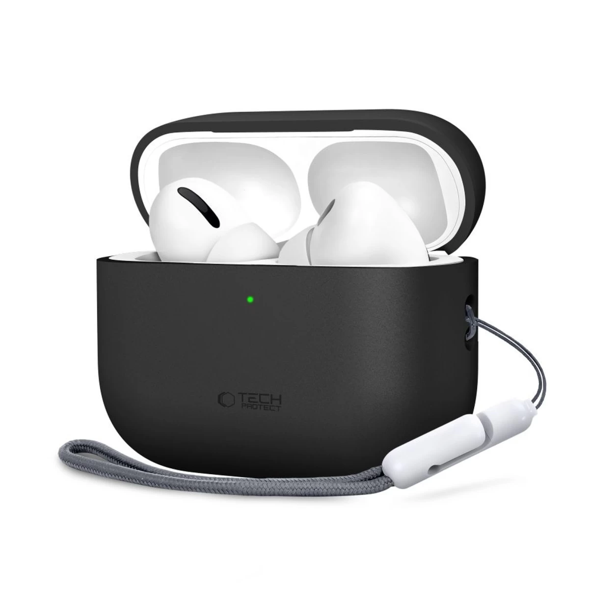Silikoninis Apsauginis Dėklas airpods Pro 3 - Juodas