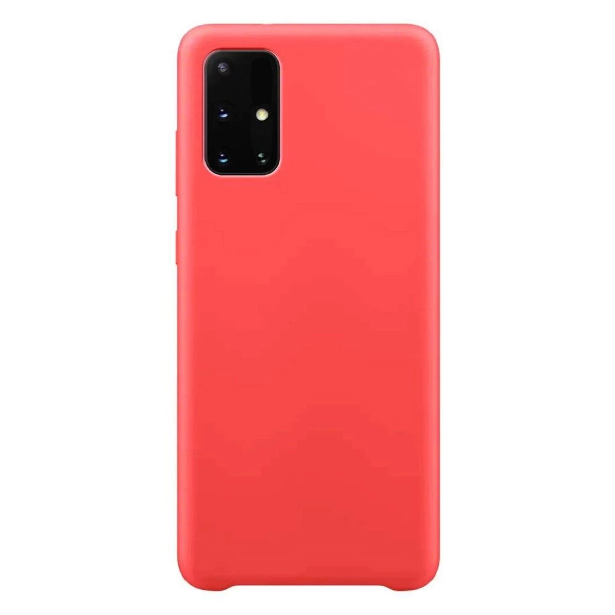 Silikoninis Dėklas Lankstus Silikoninis Dėklas Samsung Galaxy A72 4g Raudonas