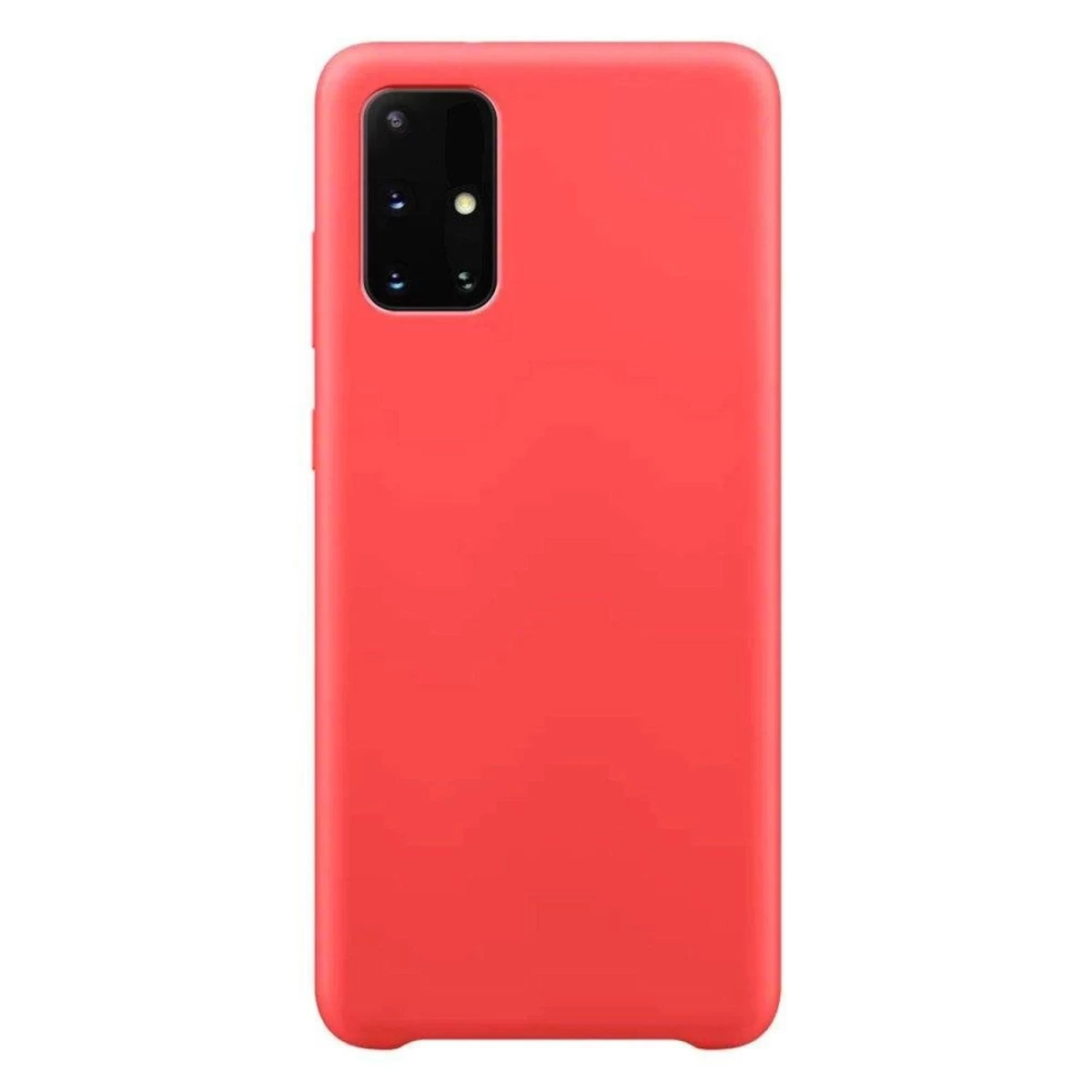 Silikoninis Dėklas, Lankstus Silikoninis Dėklas Samsung Galaxy S21+ 5g (s21 Plus 5g) Raudonas