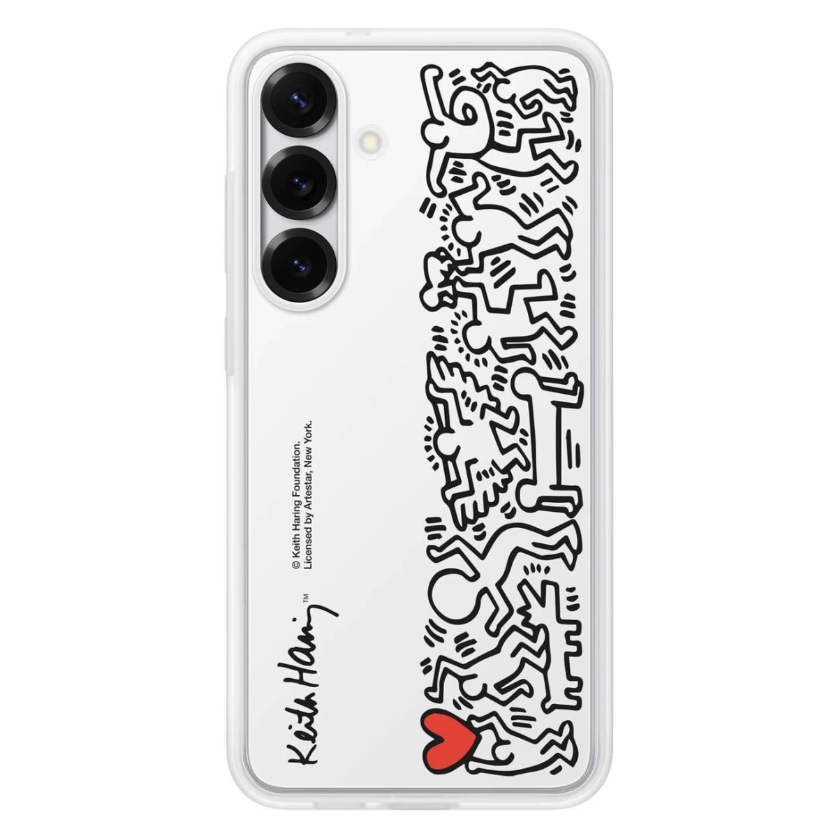 Silikoninis Dėklas Samsung Flipsuit Case For Samsung Galaxy S25+ - Baltas
