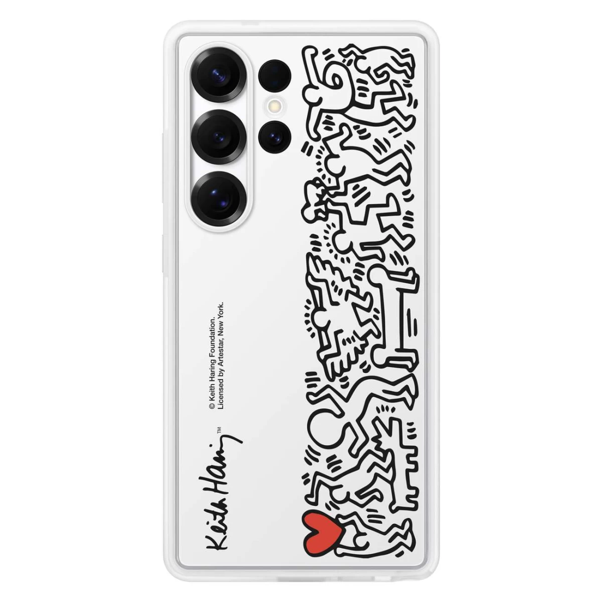 Silikoninis Dėklas Samsung Flipsuit Case For Samsung Galaxy S25 Ultra - Baltas