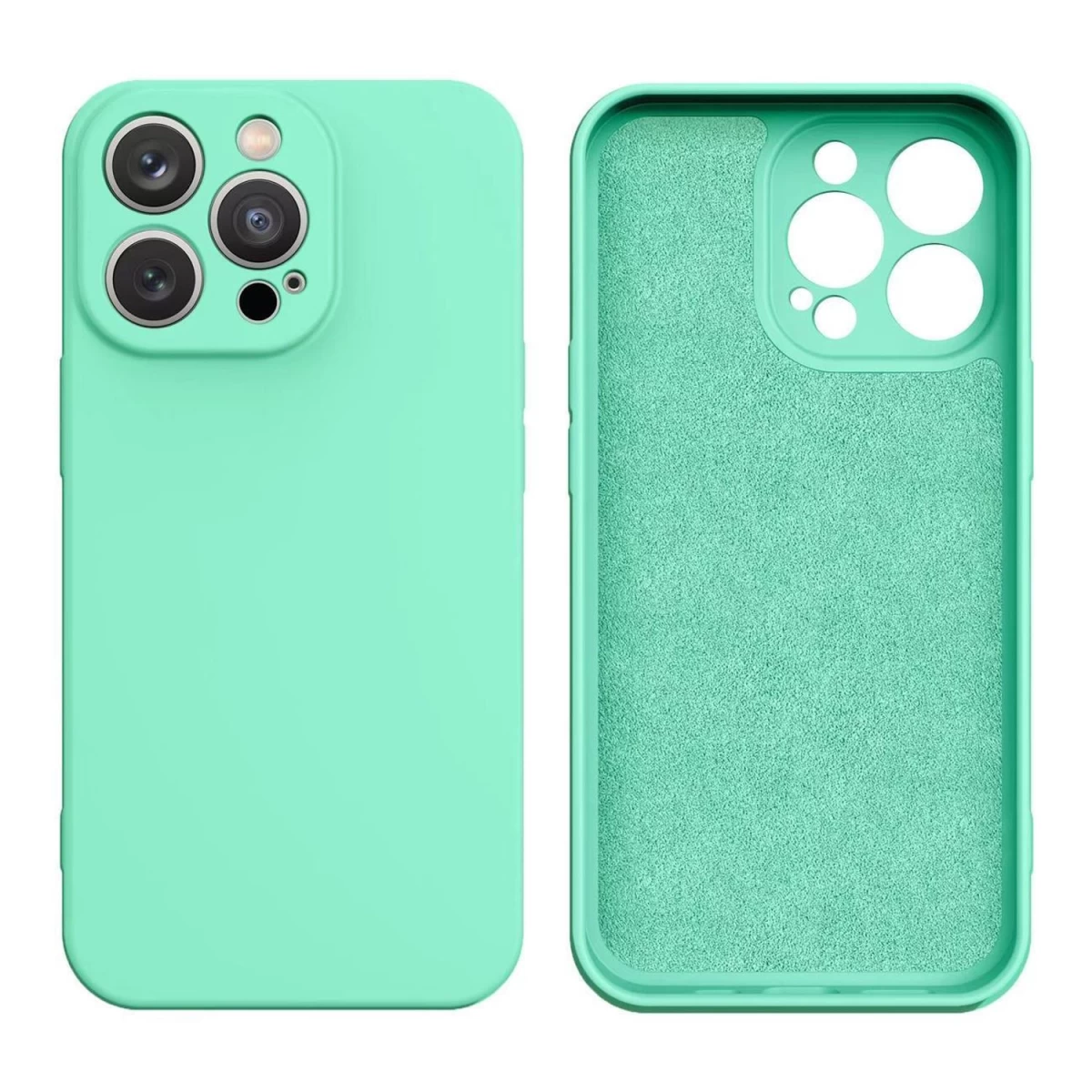 Silikoninis Dėklas Samsung Galaxy A14 5g / Galaxy A14 Silikoninis Dėklas Mint Green