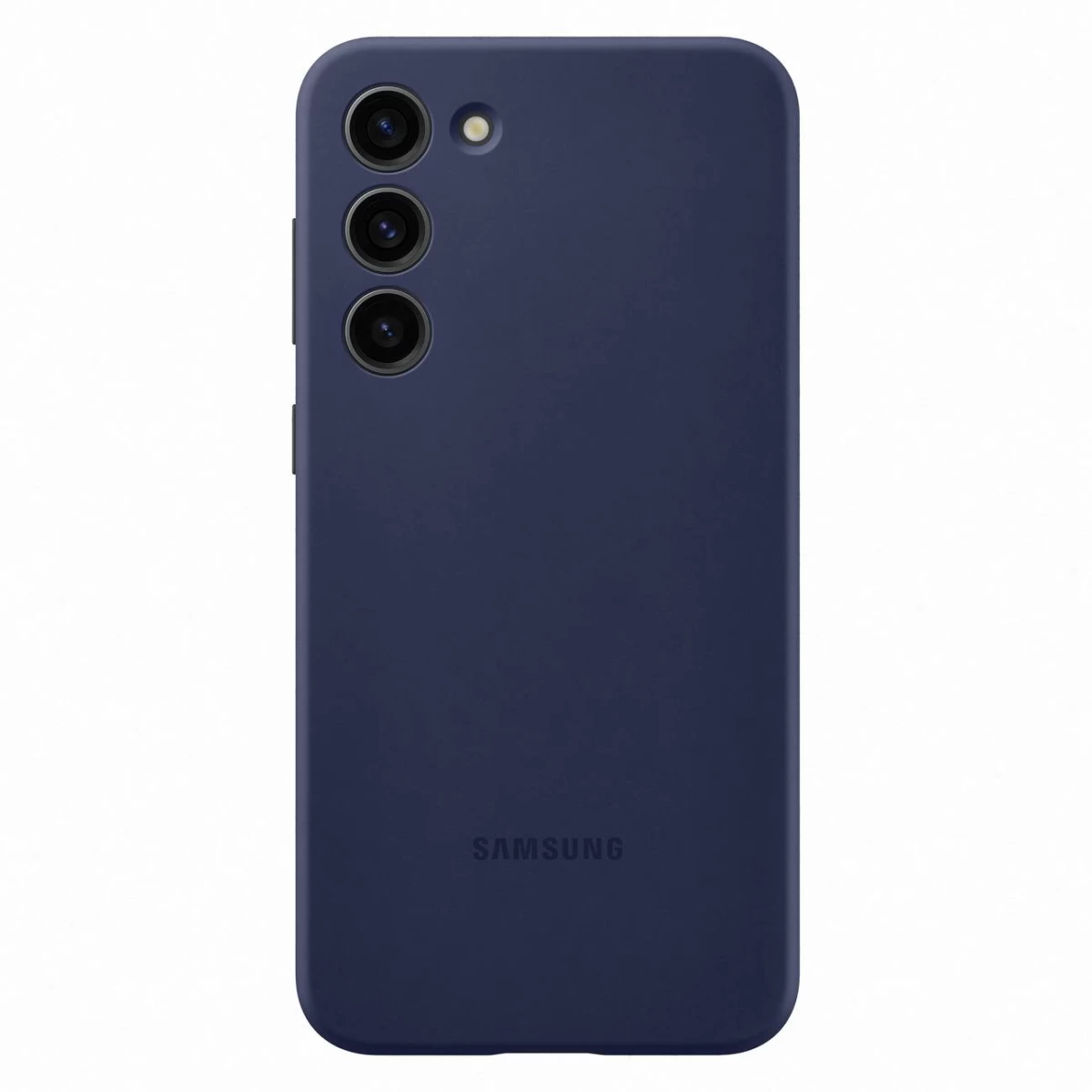 Silikoninis Dėklas Samsung Galaxy S23+ Silikoninis Dangtelis Tamsiai Mėlynas
