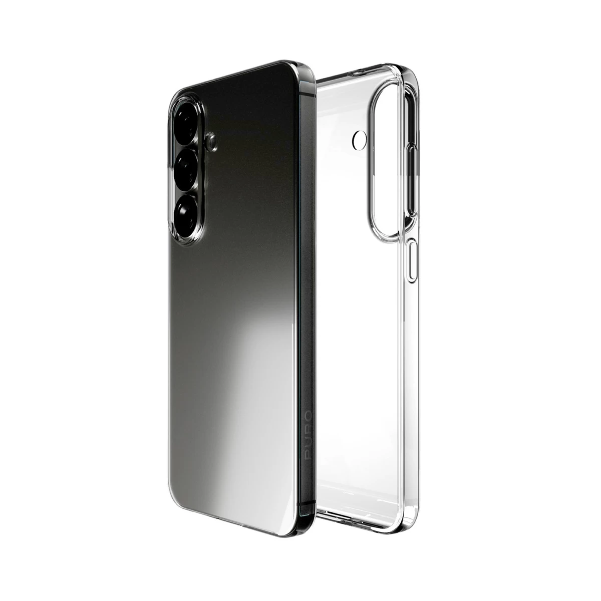 Silikoninis Dėklas samsung Galaxy S25 03 Nude - Skaidrus