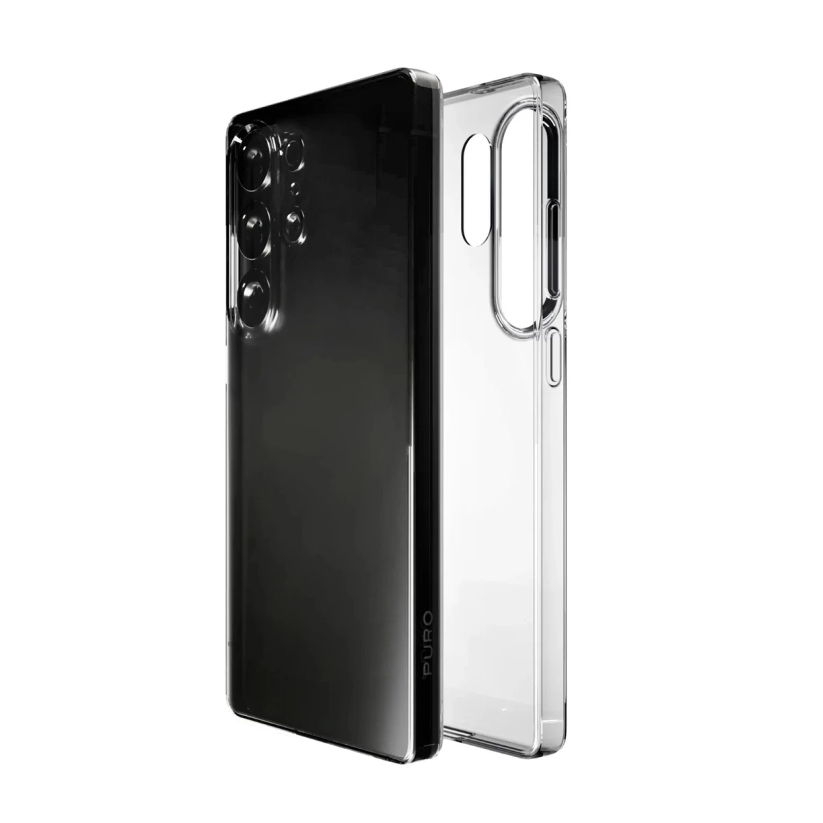 Silikoninis Dėklas samsung Galaxy S25 Ultra 03 Nude - Skaidrus